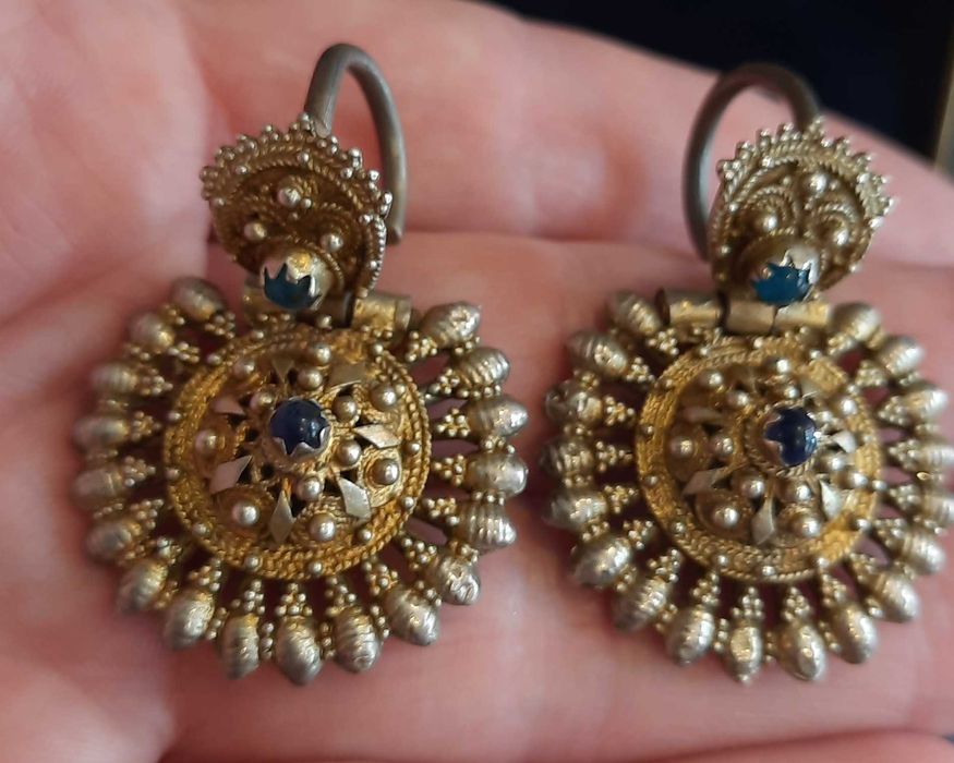 Уникални накити  Арпалий, сребро с позлата.