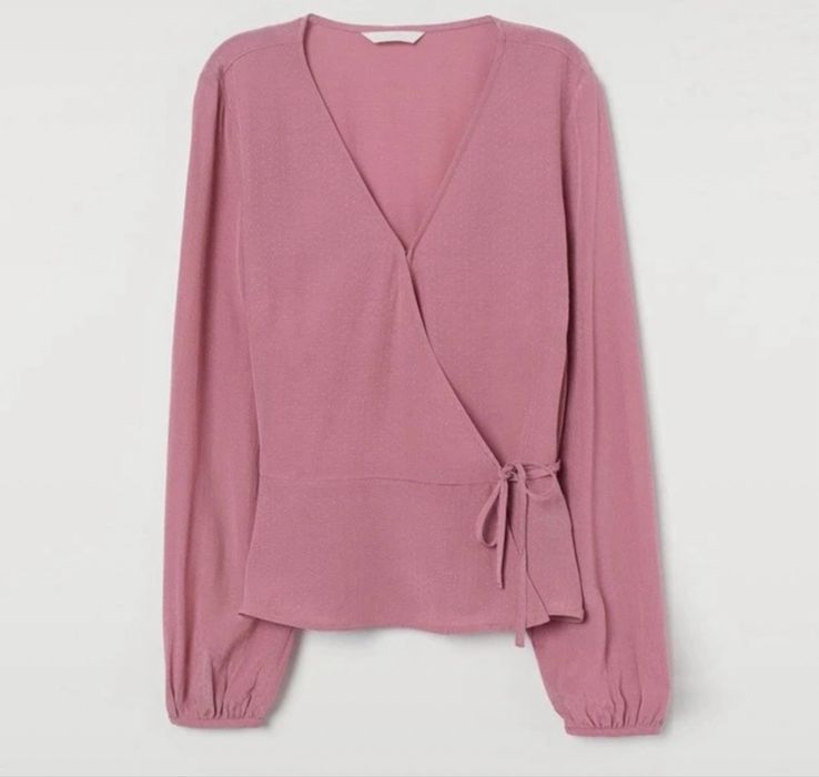 Camasa roz irizatii H&M