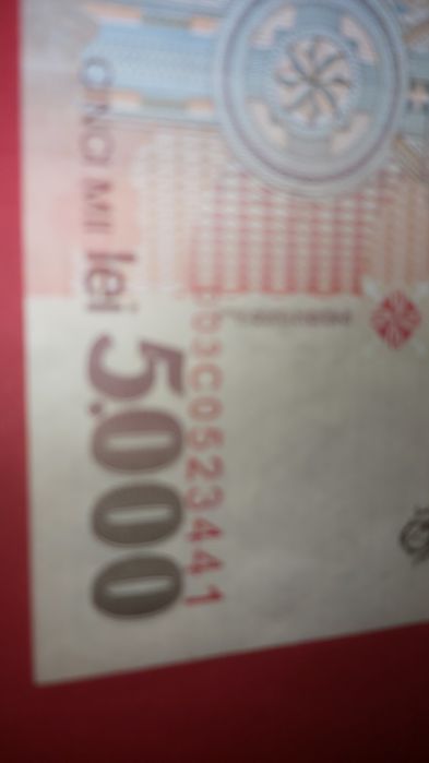 Bacnota 5.000lei an 1998