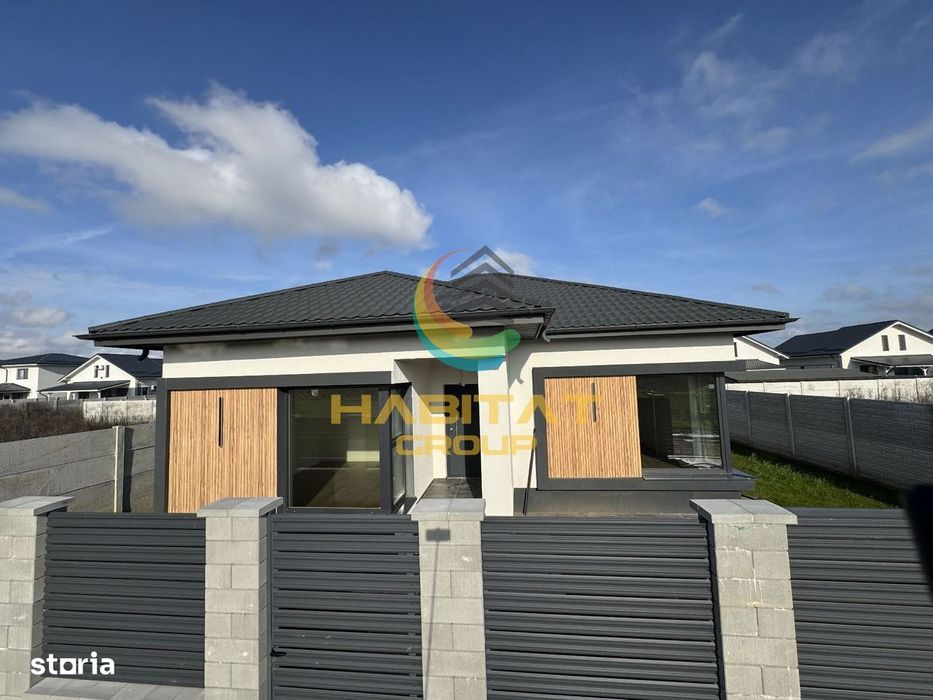 Casa pe parter, 3 camere, teren 359 mp, 300 mp STV  Vidra