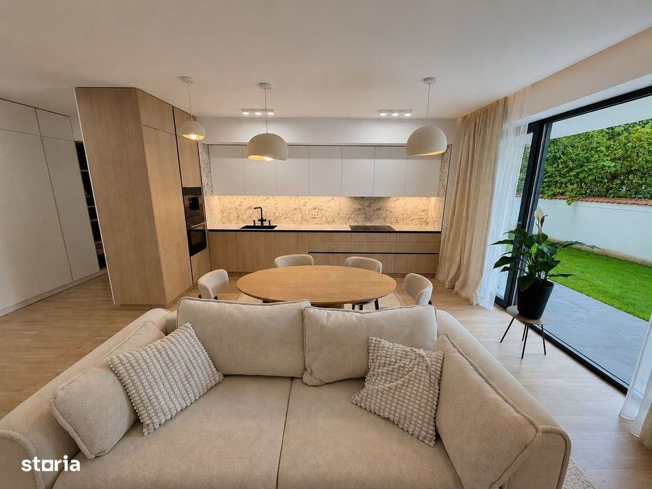Apartament superb cu 4 camere si gradina privata - parter | 2 locuri d