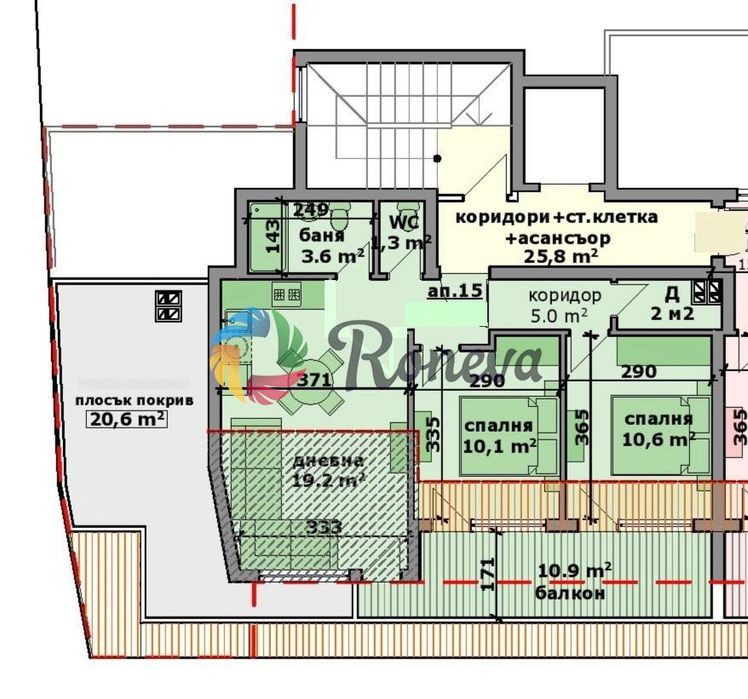 3-стаен в Варна-Аспарухово площ 95 цена 142000