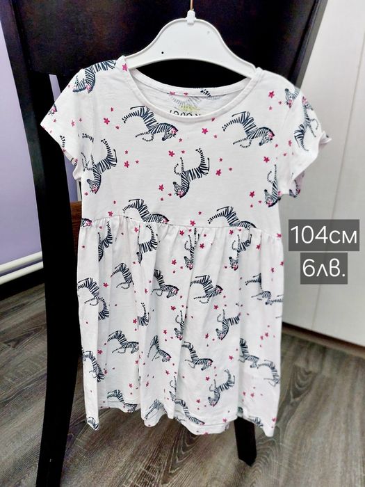 Пролетно-летни рокли 98см-104см