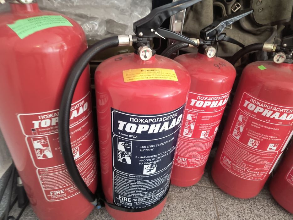 Пожарогасители Торнадо за търговски обекти