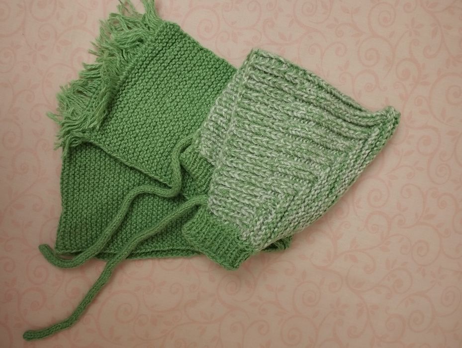 Продам ручной работы шапочка +шарф