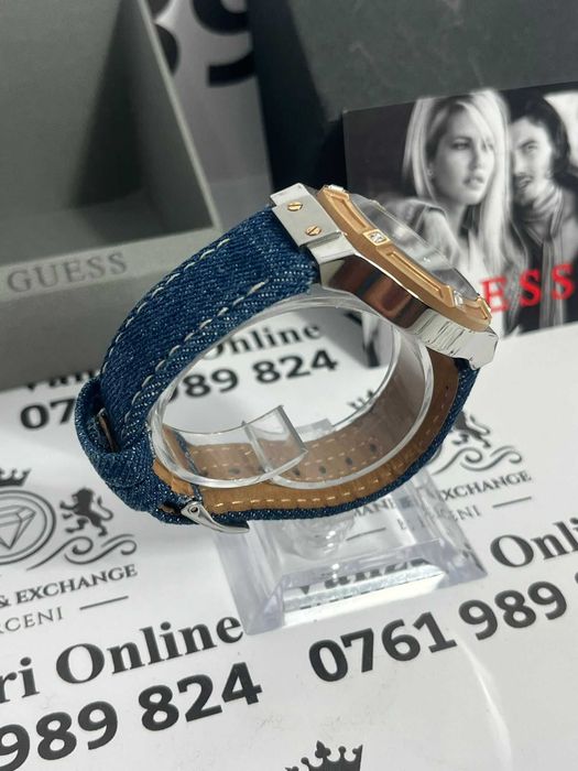 Ceas GUESS Dama BLUE DENIM AmanetRahova 295