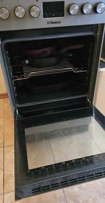 Газплита с электродуховкой