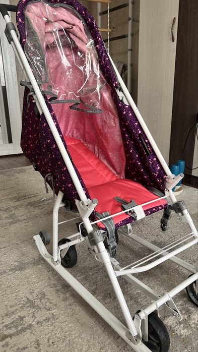 Санки(с колесиками)