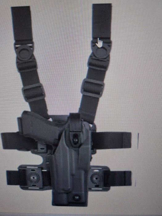 Toc  Pistol GLOCK 17 Gen 5 -KIDEX INJECTAT  cu Prindere pe Picior