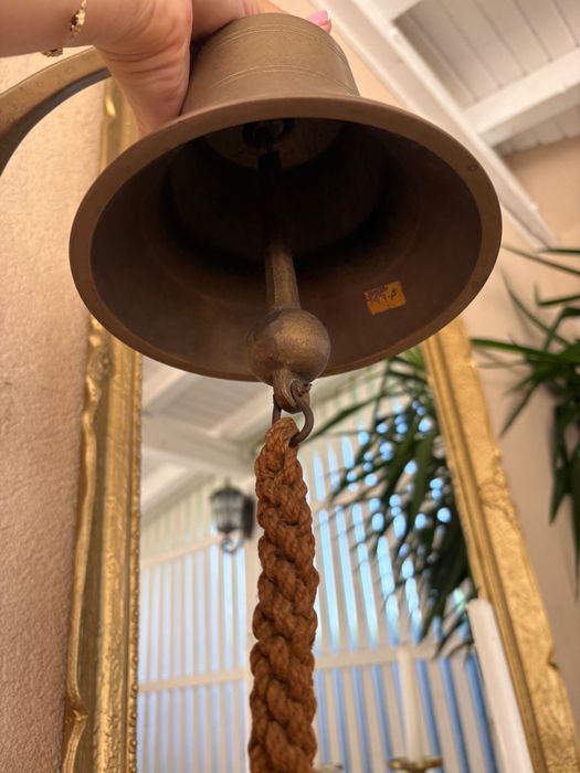 Clopot nautic din bronz