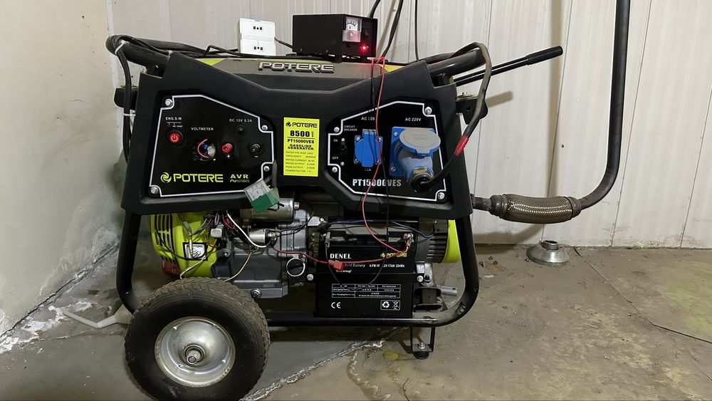 Генератор (движок) бензин 8,5квт