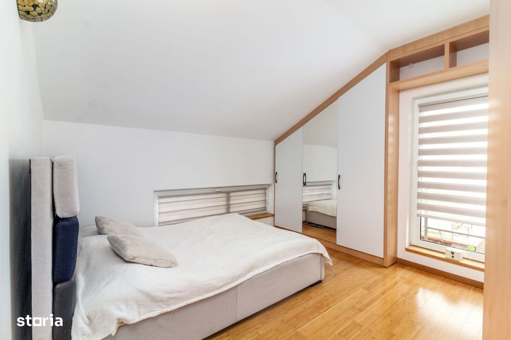 Casa finisata tip duplex, GARAJ, 3 dormitoare, 2 bai, str. Campului