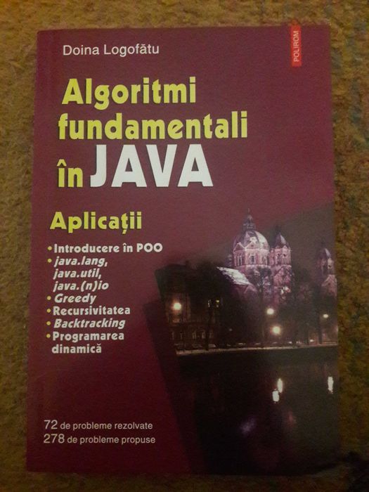 Algoritmi fundamentali in Java Aplicatii