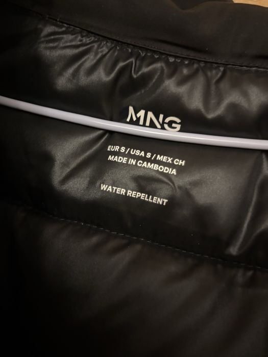 женская куртка зимняя mango