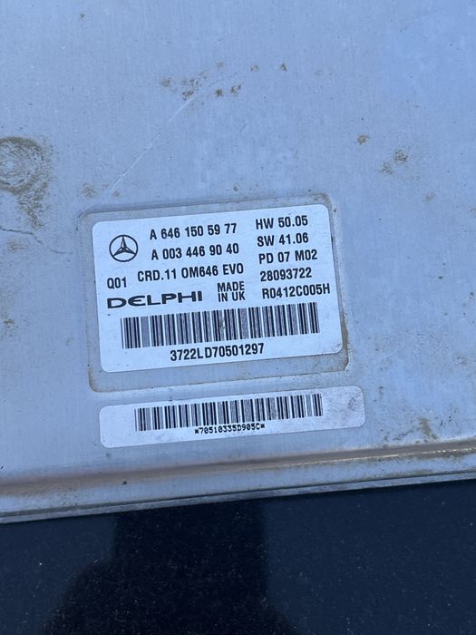 Calculator ecu mercedes e class w211 diesel 2.2 cod  6451505977