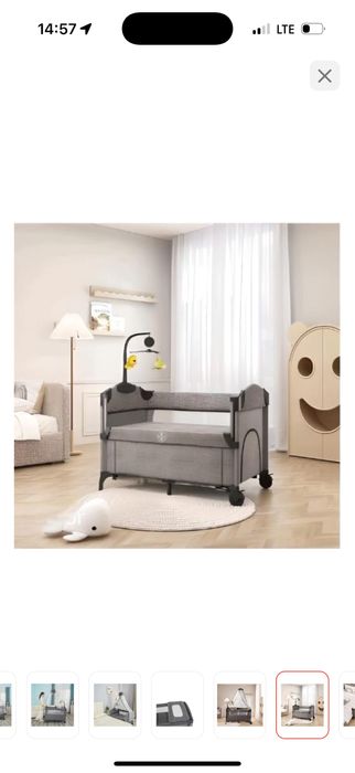 Pegas манеж кровать для детей от 0 до 24 мес.