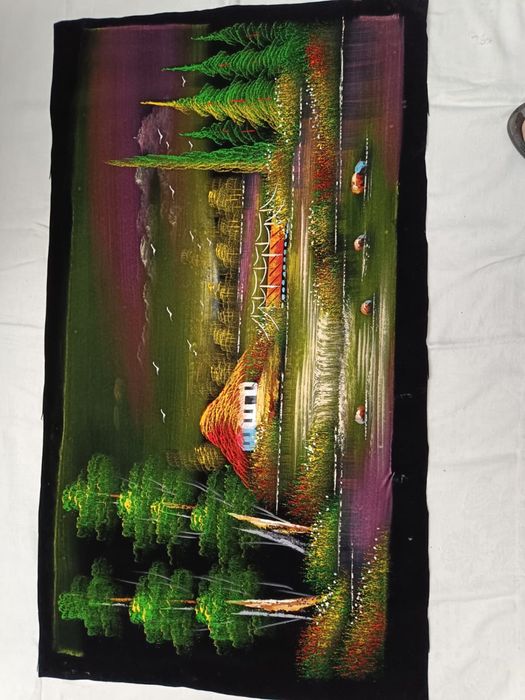 Картины на бархате