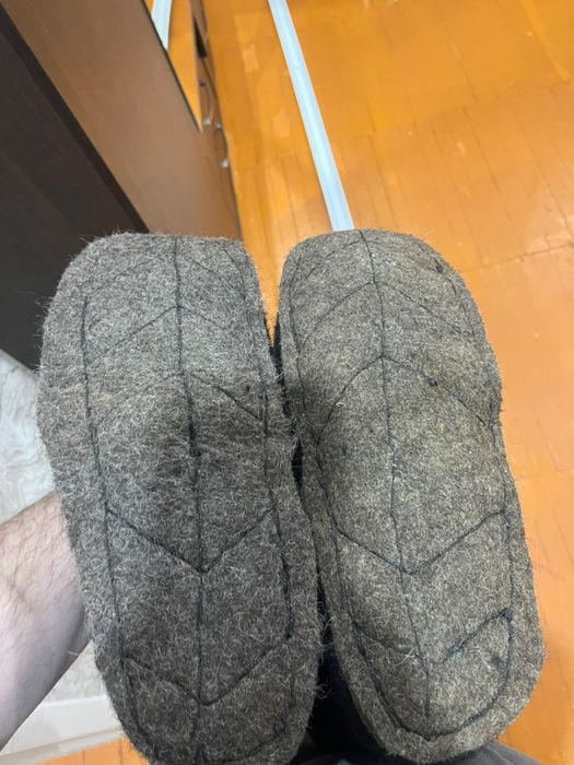 Подшив валенков ботинок