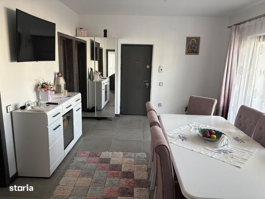 Apartament 3 camere, mobilat utilat la intrare in Apahida