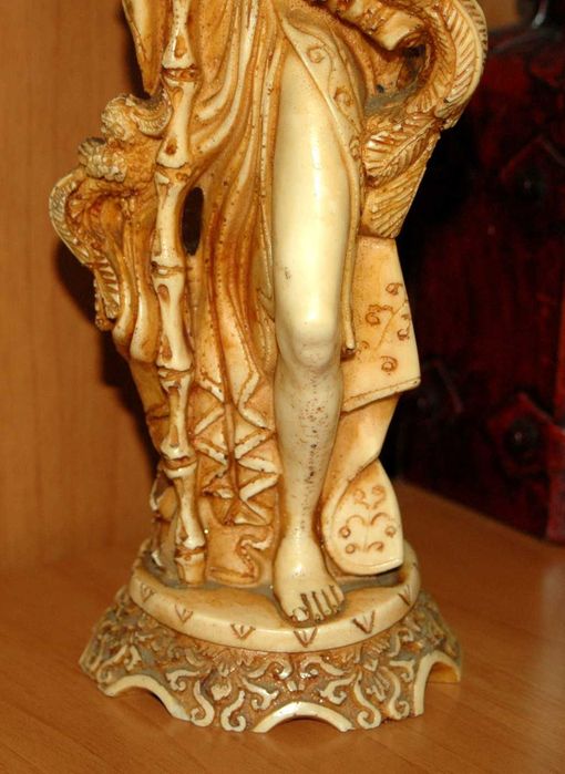 Statueta chinezeasca 38 cm cu aproximatie anii 1900 - Barbat