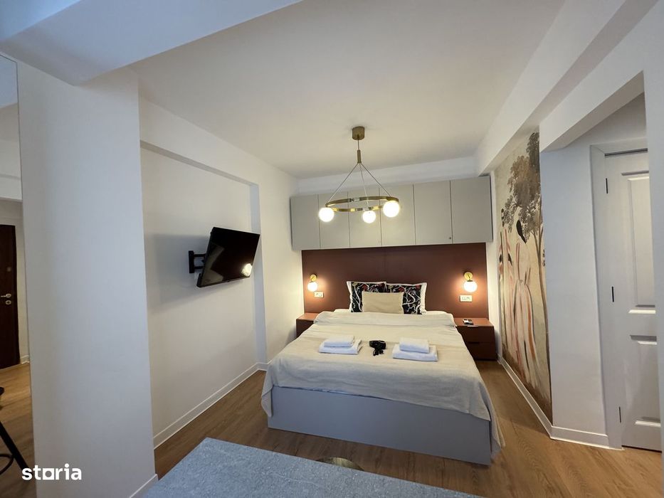 Garsonieră 18 mp | Ultracentral, Națiunile Unite | Mobilată modern