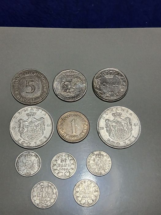 Vînd  2  Monede din Argint pentru colecție