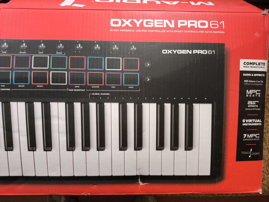 Midi - клавиатура M-Audio Oxygen pro 61