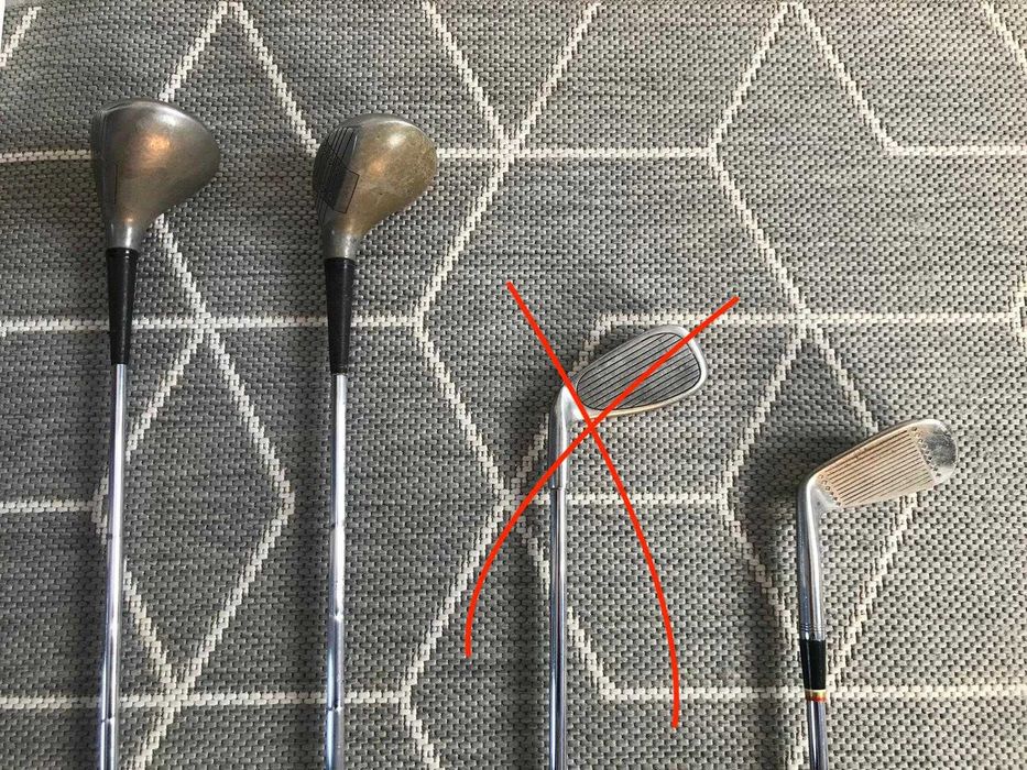 crose de golf in stare foarte buna