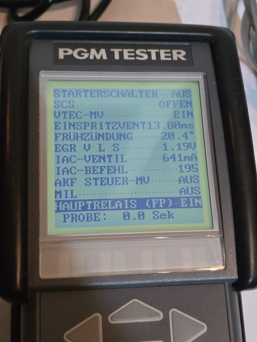 Honda PGM tester Диагностика