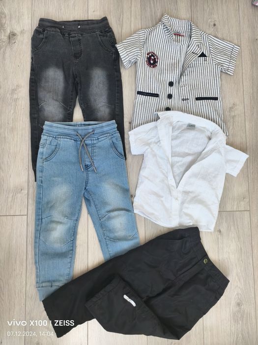 Черная  синяя джинс рубашка