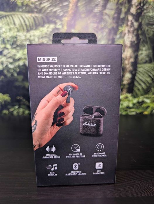 Casti Wireless in-ear Marshall Minor IV ( NOI , SIGILATE )