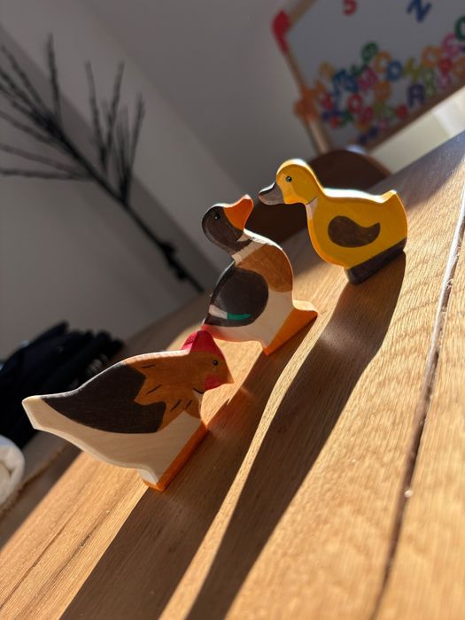 Jucării noi lemn copii Handmade Montessori