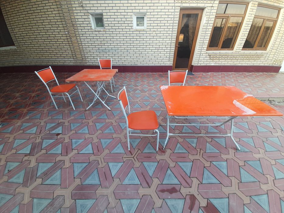 Stol stul 4 komplekt yangi 4-6 o'rinli,