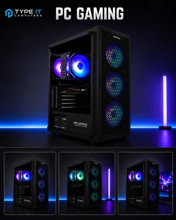 Calculator Gaming I5 9500, 32GB DDR4, RTX2070 Super 8GB DDR6, SSD 256, 1TB