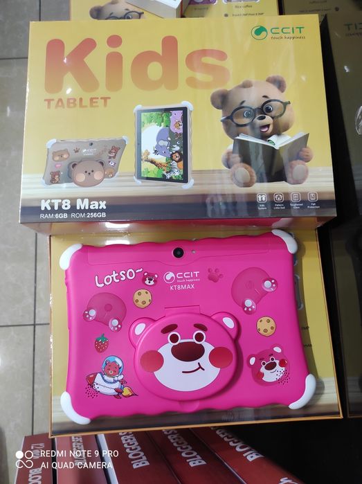 Bolalar plansheti CCIT KT 8 Max, 8/256 GB, Детский умные планшет