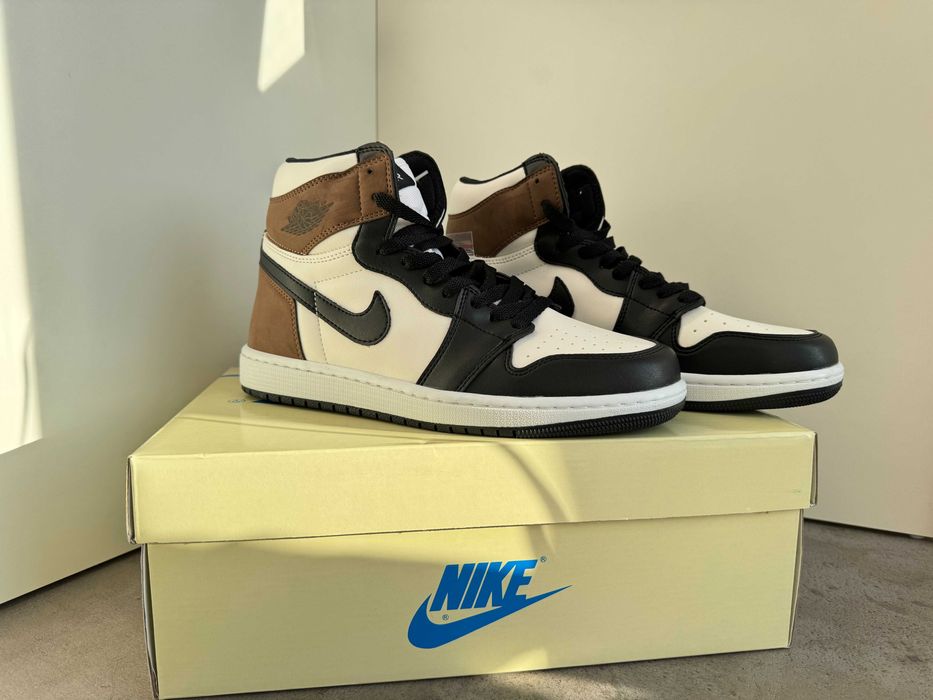 Adidasi JORDAN 1 Retro High OG Dark Mocha, Produs Nou-Full Box,Premium
