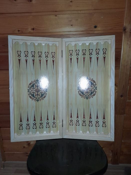 Новые Нарды из фанеры