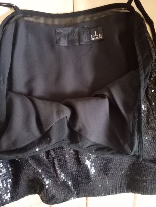 Top sexy cu paiete/măsură S/H&M