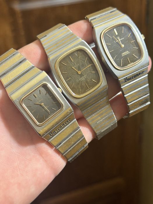 Omega Constellation Aur 18 k si Otel  Spider dial