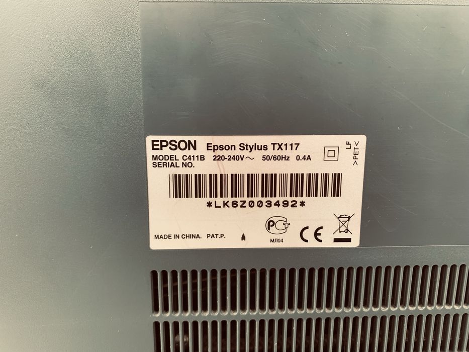 Epson stylus tx117 | Цветной принтер