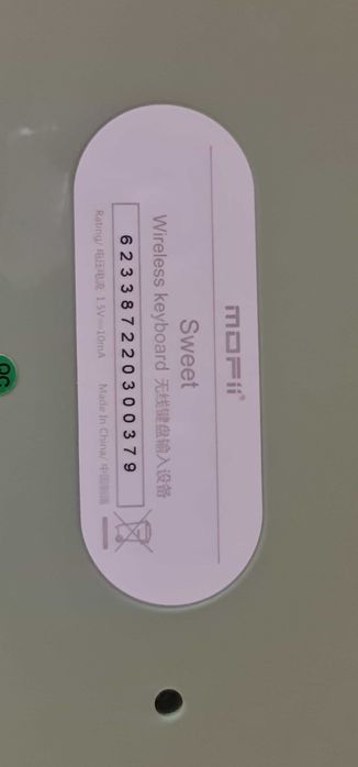 tastatura keyboard wireless MOFII Sweet, 104 taste VERDE , GREEN