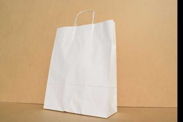 Pungi-sacose hartie maner rasucit 18x8x22/32x12x41 cm.