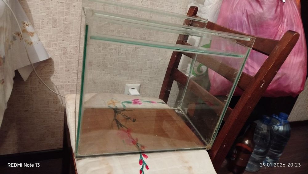 Аквариум для рыбок,хомячков и морских свинок