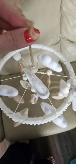 Детский мобиль. Мишка и облака