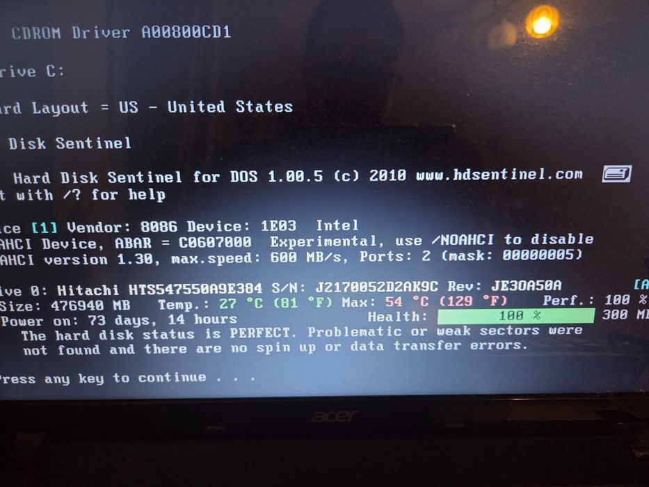 hard sata pentru laptop - HITACHI - de 500 de Gb