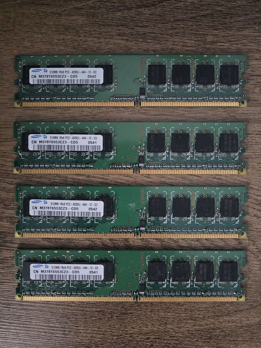 Memorii RAM 512GB, DDR2, Samsung