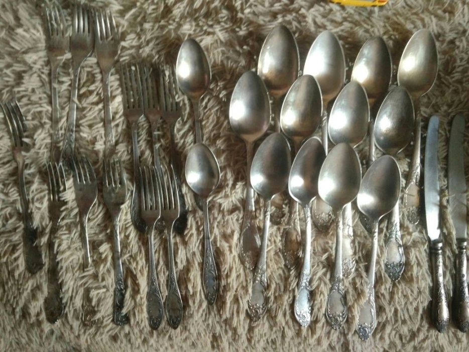 Мельхиоровые приборы СССР.