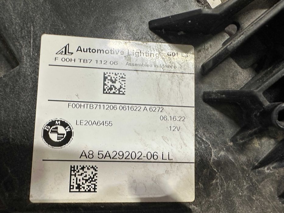 Фар фарове десен Bmw X3 G01 X4 G02 LCI far farove Бмв х3 Г01 Х4 Г02