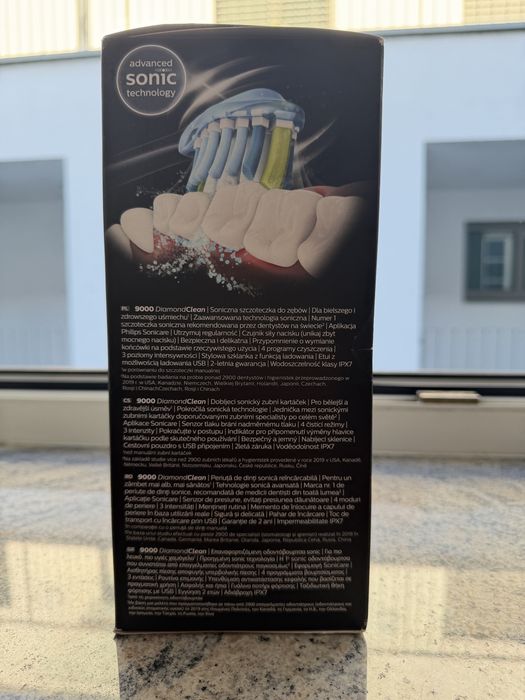 9000 DiamondClean Periuță de dinți sonică Reîncărbabilă