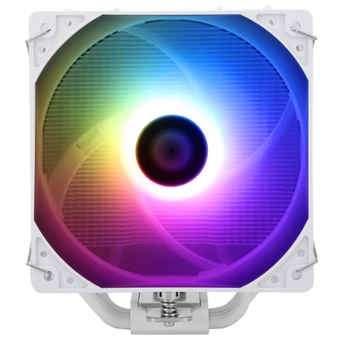 Cooler procesor Thermalright Assassin X120 SE White ARGB, racire apa